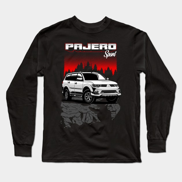 Mitsubishi Pajero Sport Long Sleeve T-Shirt by aredie19